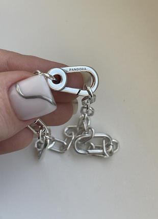 Женский серебряный браслет цепочка pandora me