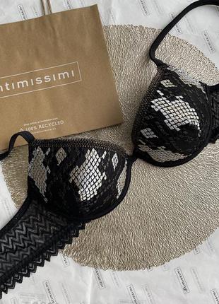 Бюстгальтер від intimissimi bellissima nero natural