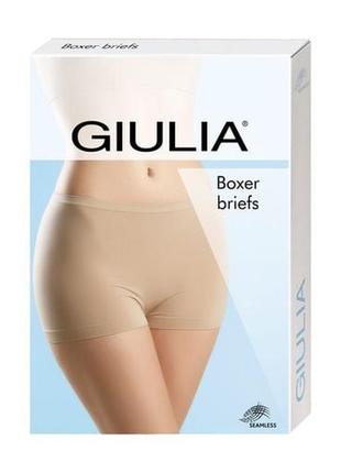 Женские бежевые трусы-шортики boxer briefs