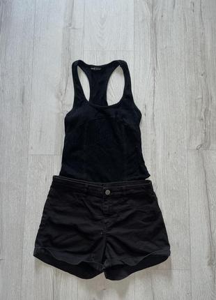 Шорти h&m 36 розміру боді shein в рубчик в подарунок