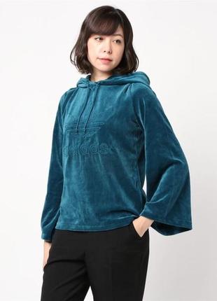 Велюрове худі adidas 2