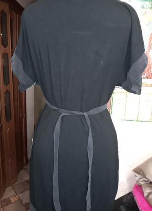Платье вискоза,шифон,р.52,50,48,китай ц.250 гр4 фото