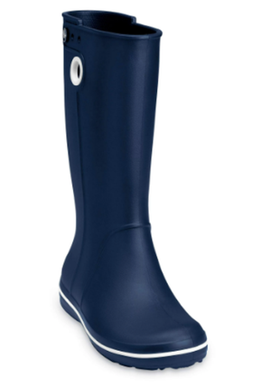 crocs snehule резиновые сапоги дождевики высокие marks jaunt boots navy3 фото
