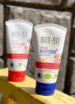 Нічний антивіковий крем від бренду органічної косметики blüte zeit😍