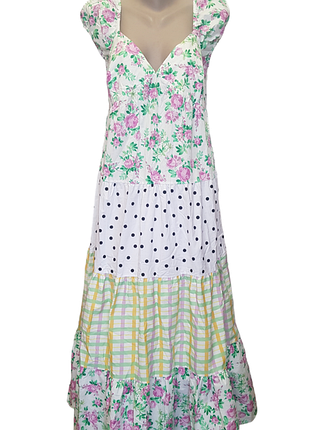Хлопковое платье макси asos