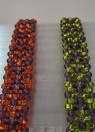 Браслети з чеського бісера preciosa