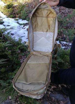 Тактичний рюкзак m-tac 40l мультикам 52x29x29 см2 фото