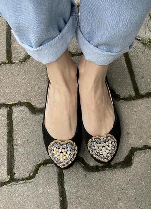 Замшевые балетки /туфли donna ricco