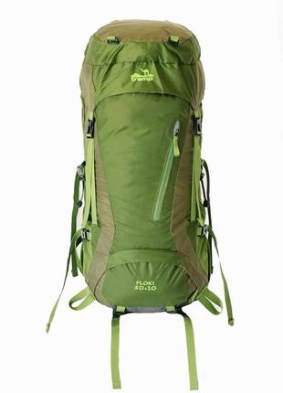 Рюкзак туристичний tramp floki 50+10 л зелений (utrp-046)