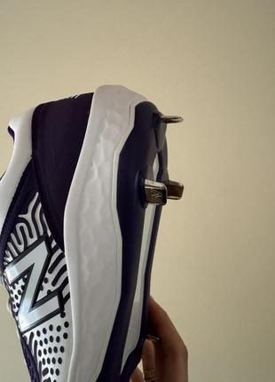 Бутси new balance fresh foam 3000 v5 metal white/violet l3000wp59 фото