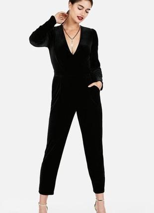 Cos бархатний комбінезон