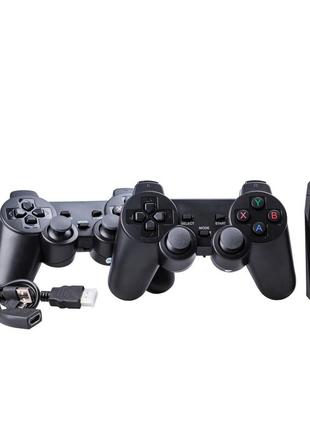 Ігрова приставка m8 mini game stick 10000 ігор 4k/hdmi/64 gb + 2 бездротових джойстика