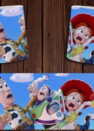 Чашка белая керамическая "история игрушек" toy story  aurora