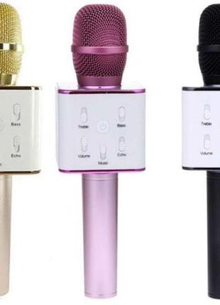 Караоке-мікрофон q7 з динаміком