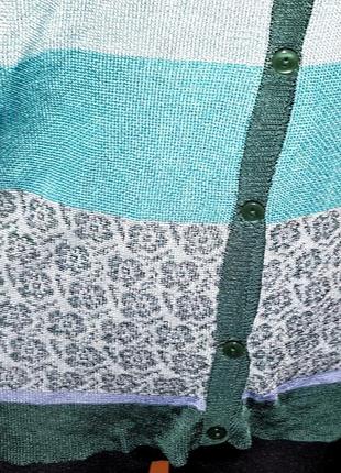 Бірюзовий кардиган didi m 3