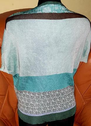 Бірюзовий кардиган didi m 2