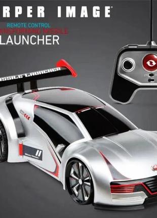 Машинка трансформер стріляюча velocity demon на радіокеруванні з пультом.