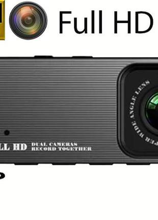 Видеорегистратор автомобильный  3.19" full hd lcd dvr 701.2 камеры