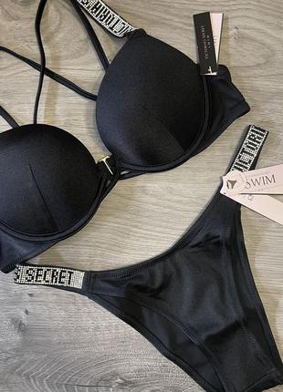 Купальник victoria's secret со стразами swarovski выктория сикрет виктория сикрет