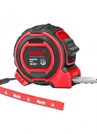 Вимірювальна рулетка ronix rh-9078, 7.5м