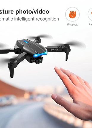 Квадрокоптер дрон с wifi + 2 камеры e99 pro wifi  - вниз/вперёд 6