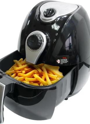 Аэрофритюрница фритюрница мультипечь 4,5л 1300w domotec air fryer ms-3220