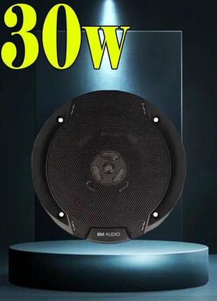Автоакустика колонки 4" (10 см) круги динамики 2-х полосные 230w  bm audio xw-432fr