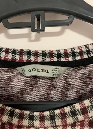 Женское теплое платье goldi 2
