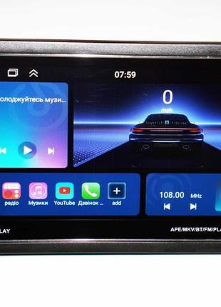 Автомагнітола 7'' 2din gps android 8.0 wi-fi bluetooth usb 8708 4