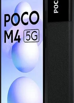 Смартфон xiaomi poco m4 5g 4/64gb global nfc (power black), 13+12 мп, dimensity 700, 2sim, ips 6.6", 5000mah5 фото