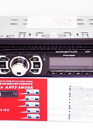 Автомагнитола 1 din usb microsd fm aux пульт 2018 8