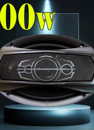 Автоакустика колонки 6 x 9" (150 x 230мм) овалы  динамики двухполосные (600вт) ts-a6995s