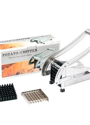 Сталева картоплерізка potato chipper / овочерізка ручна