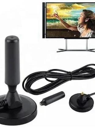 Антена кімнатна телевізійна для телевізора tv t2 dat-01