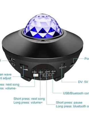 Ночник с пультом дистанционного управления ,проектор звездного неба