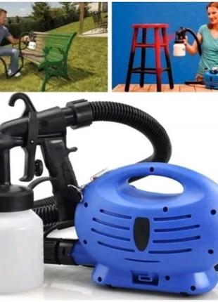 Краскопульт универсальный электрический paint zoom бытовой