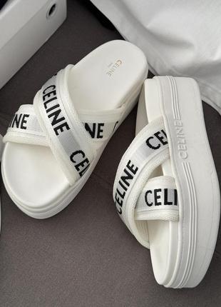 Шлепки celine