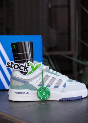 Кросівки adidas drop step beige multicolor