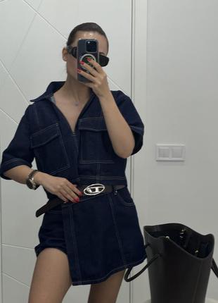 Тренд 2024 костюм zara денім
