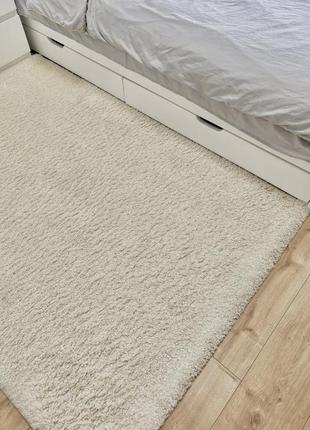 Килим молочний з середнім ворсом 120х170 см