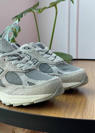 Кроссовки new balance 990v3 x levi’s elephant skin5 фото