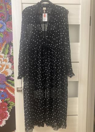 Нарядна шифонова сукня h&m