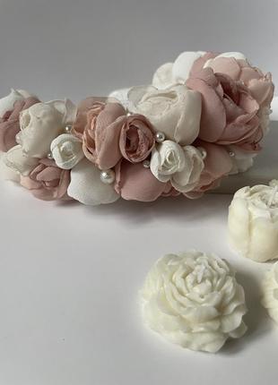 ‼️під замовлення‼️ квітковий обруч 5