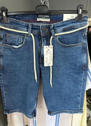 Джинсовые шорты cropp