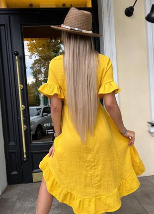 Сукня з мусліну бавовна міді 1026