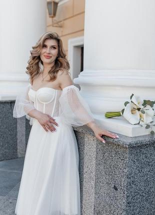 Сукня на розпис, весілля, випуск, фотосесію2 фото