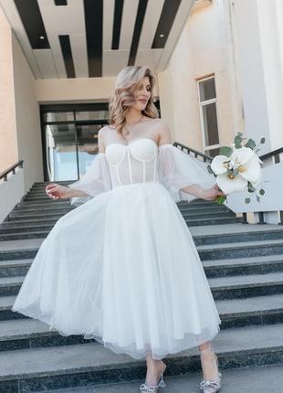 Сукня на розпис, весілля, випуск, фотосесію
