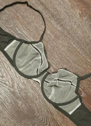 Красивый кружевной мягкий бюстгалтер р.36 с 80 с от autograph marks &amp; spencer,...