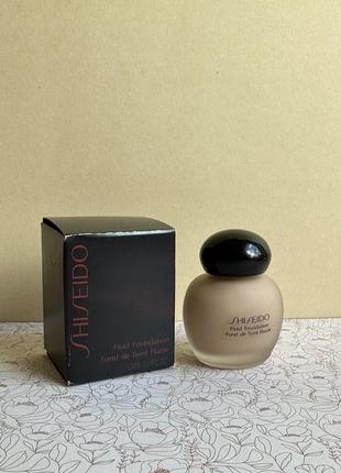 Shiseido fluid foundation n 14  тональна основа оригінал