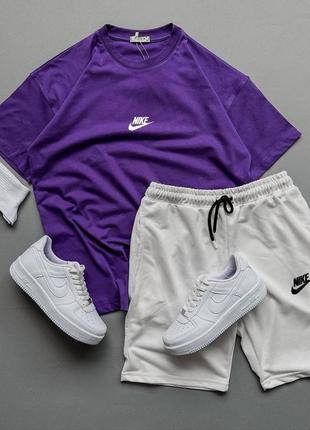 Спортивный костюм nike (футболка+шорты)
